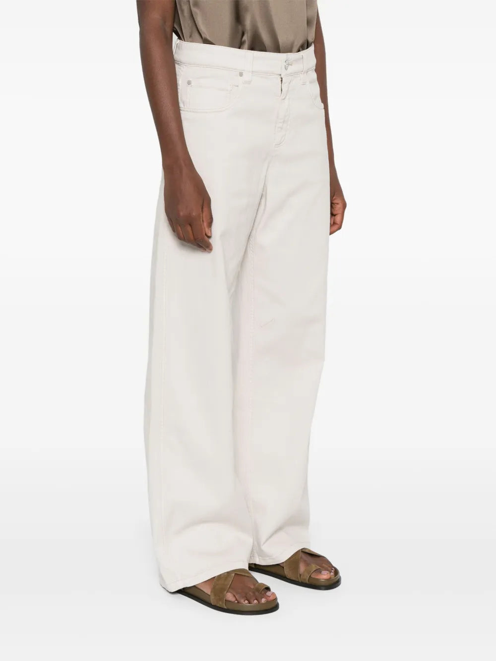 Brunello Cucinelli wide-leg jeans - Image 3