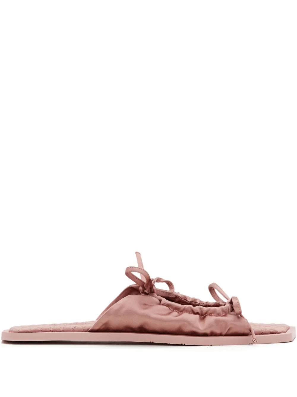 CARLOTHA RAY  quilted flat sandals