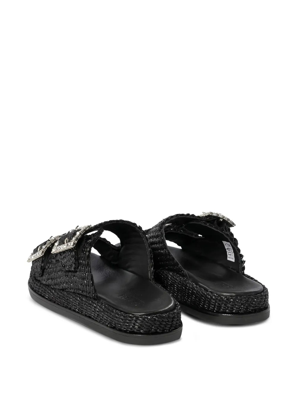 ALIBI  double-buckle flat sandals