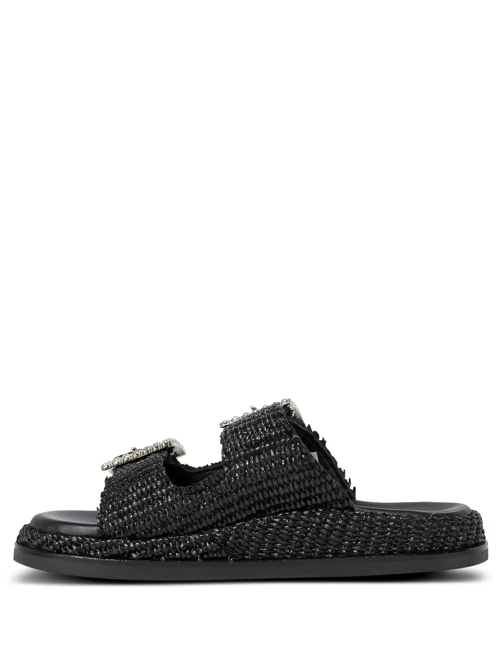 ALIBI  double-buckle flat sandals