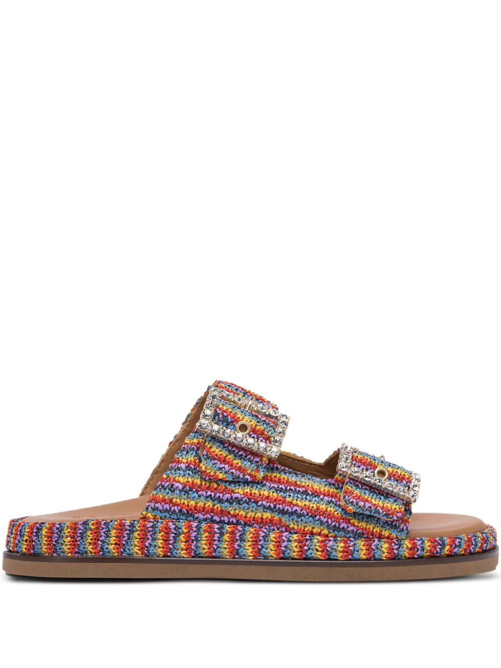 ALIBI  embellished double-buckle sandals