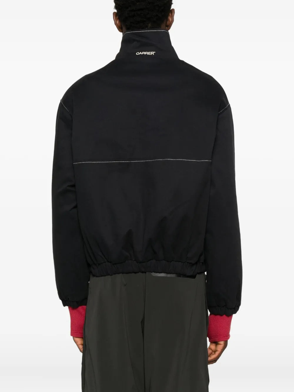 Carrer  high-neck bomber jacket