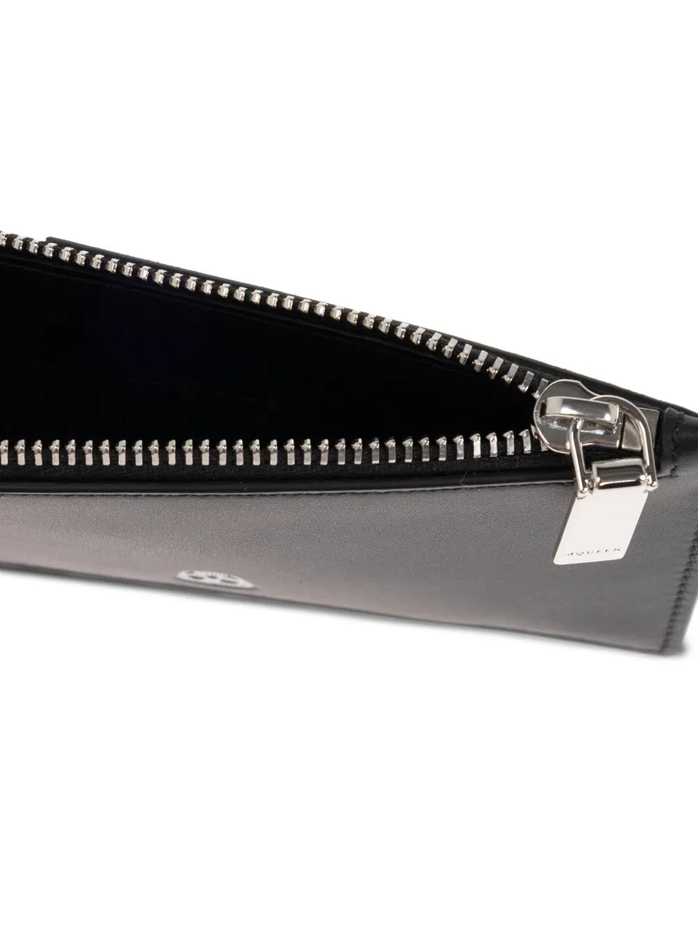Alexander McQueen  zippered leather wallet