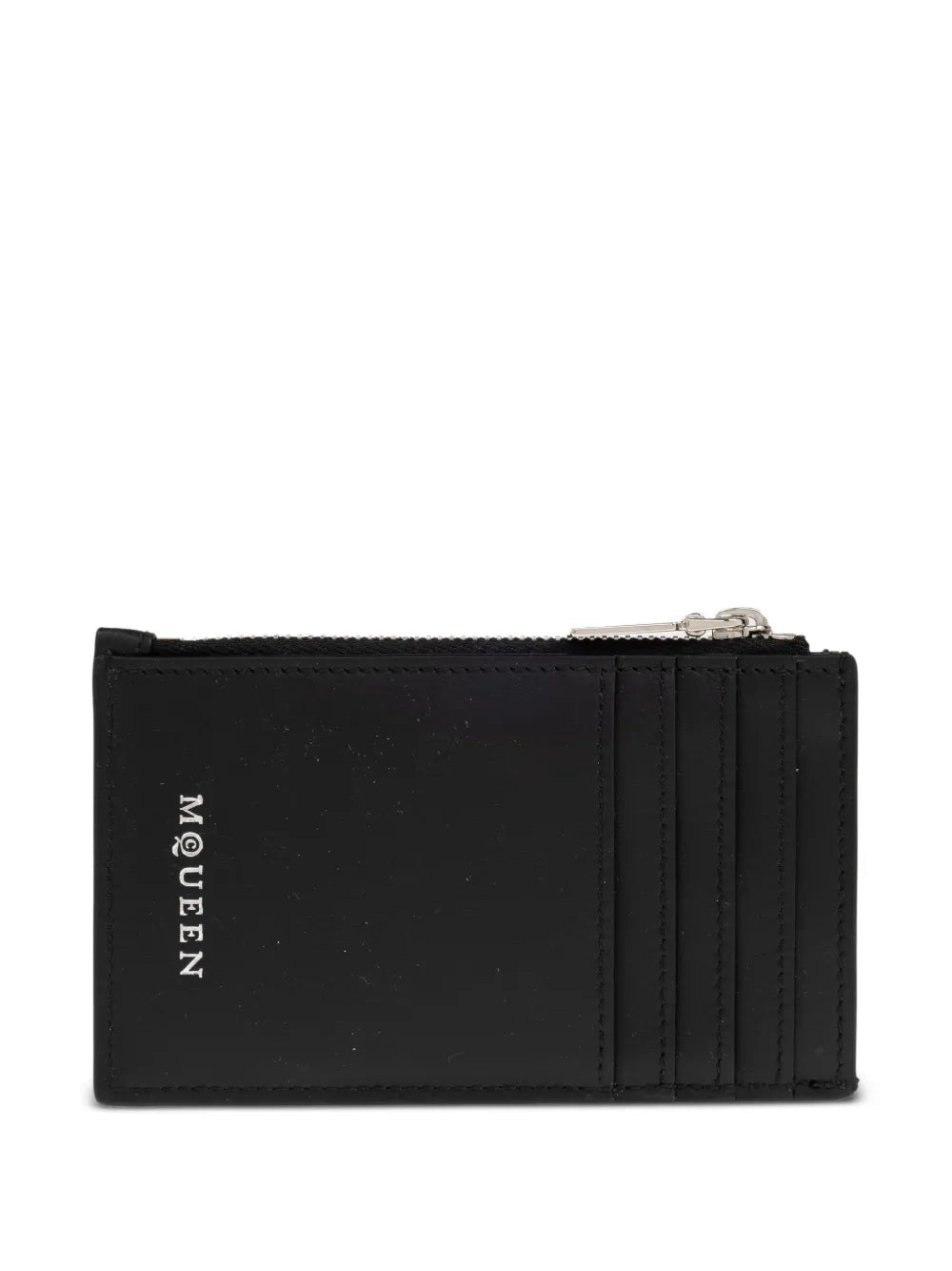 Alexander McQueen  zippered leather wallet