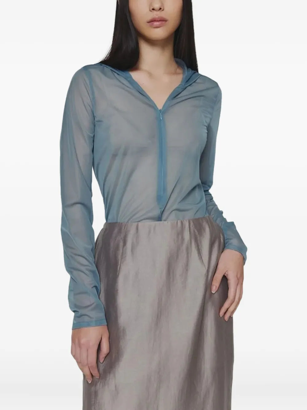 Amomento  zip-up hoodie