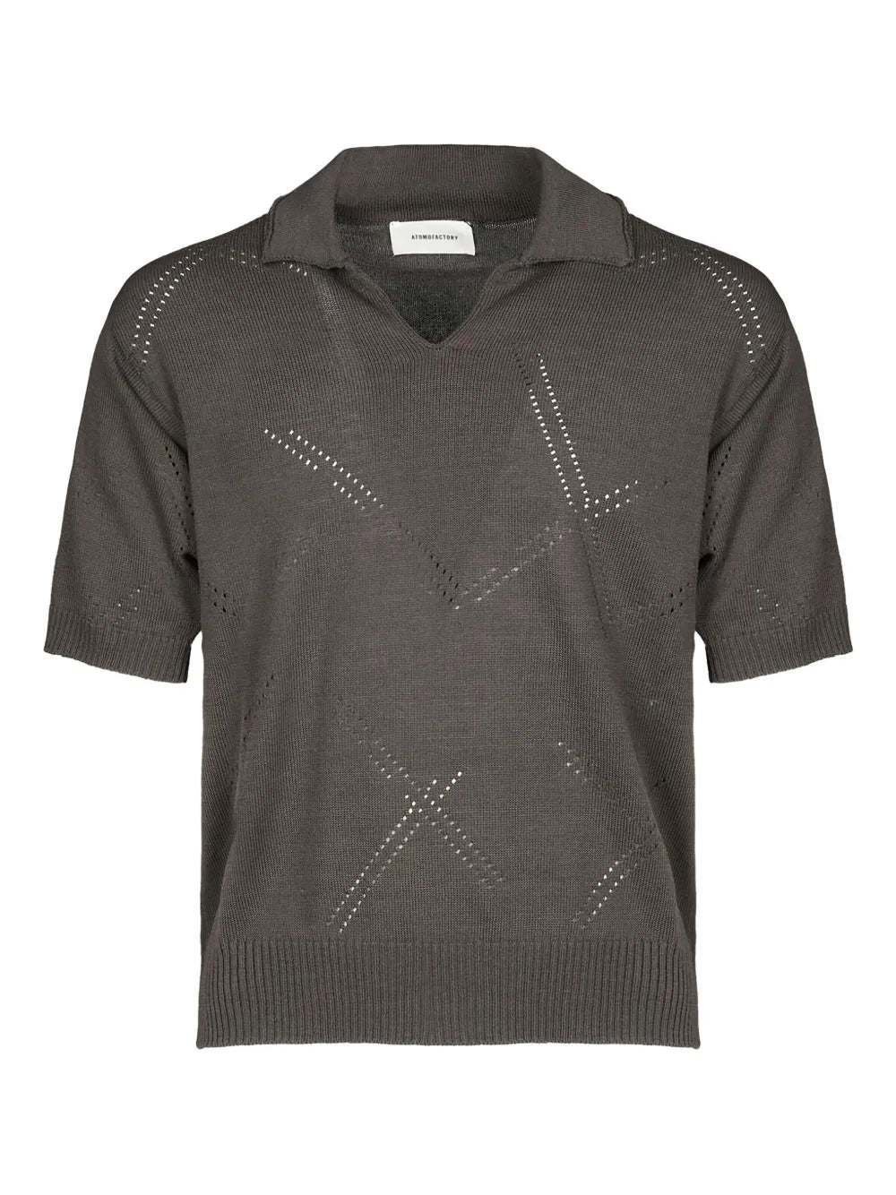 atomo factory  knitted short-sleeve T-shirt