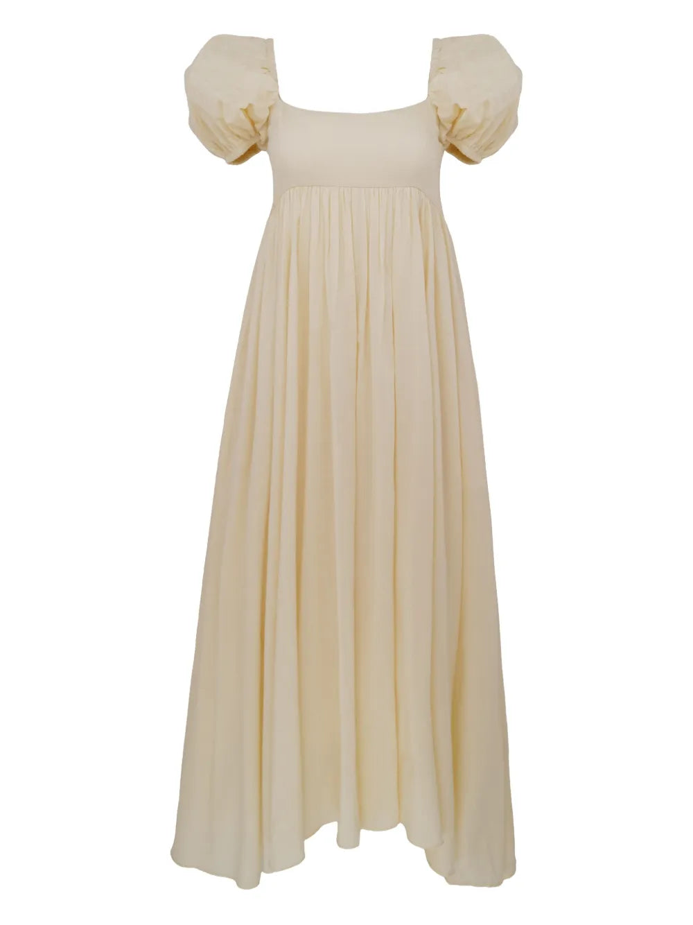 AZEEZA  puff-sleeve maxi dress