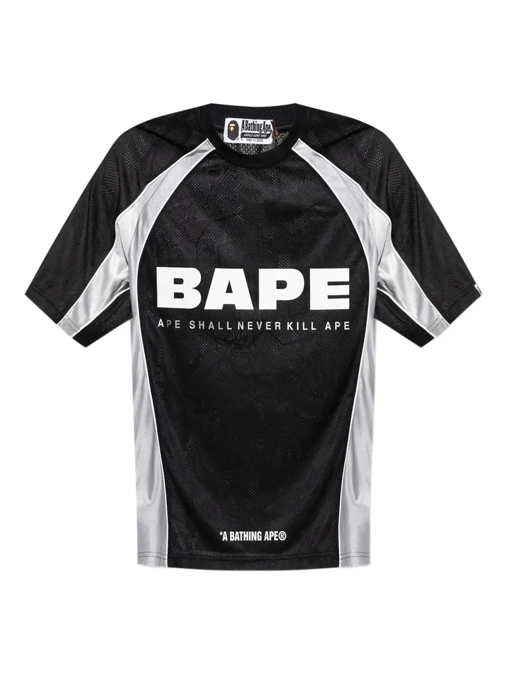 A BATHING APE®  mesh logo-printed T-shirt