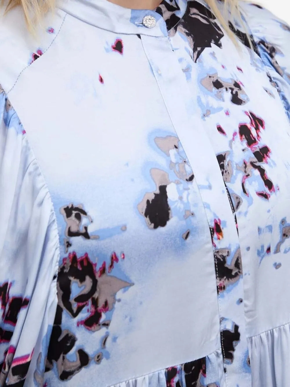 Bruuns Bazaar  floral-print midi day dress