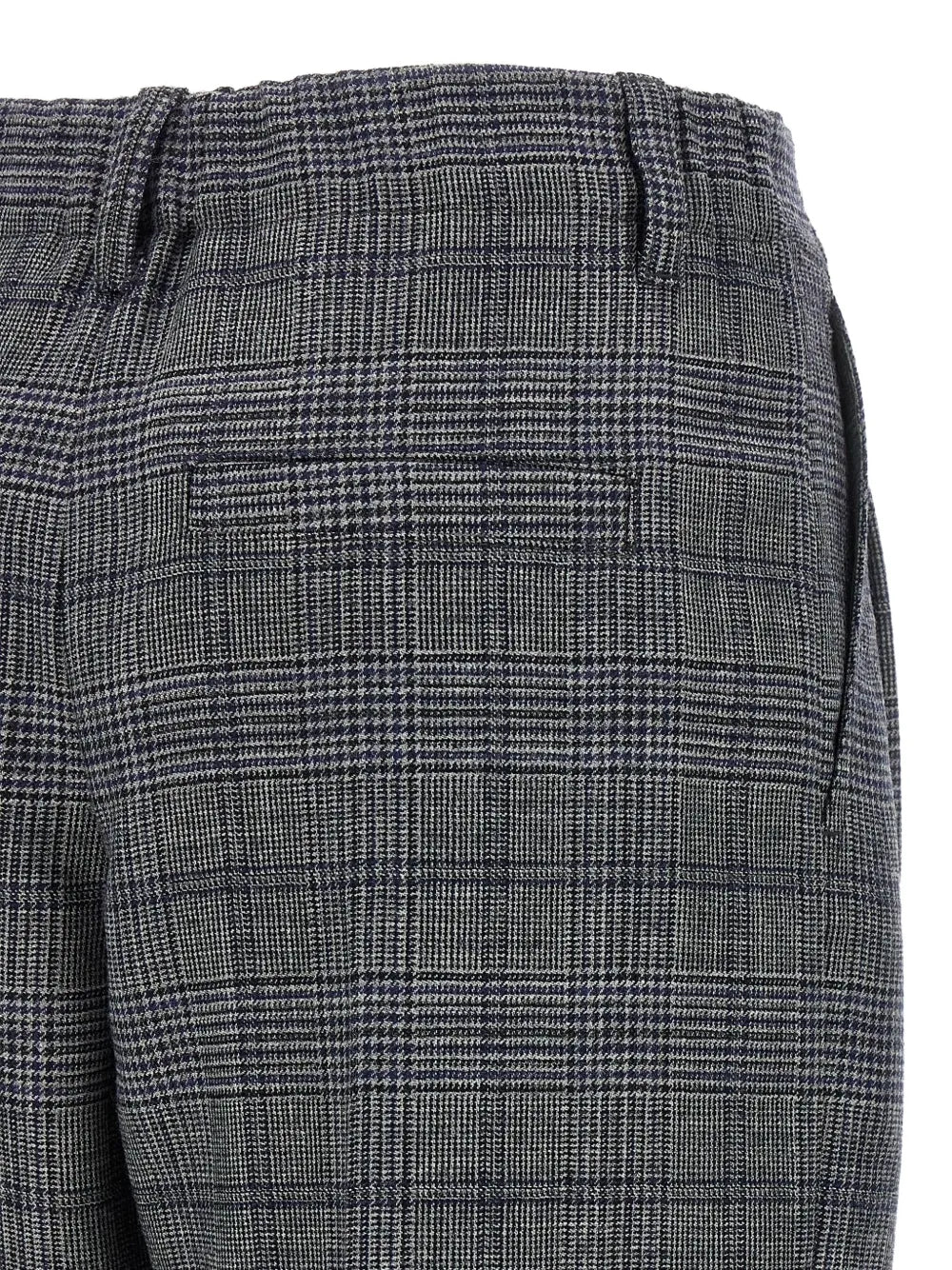 Brunello Cucinelli  checked wool trousers
