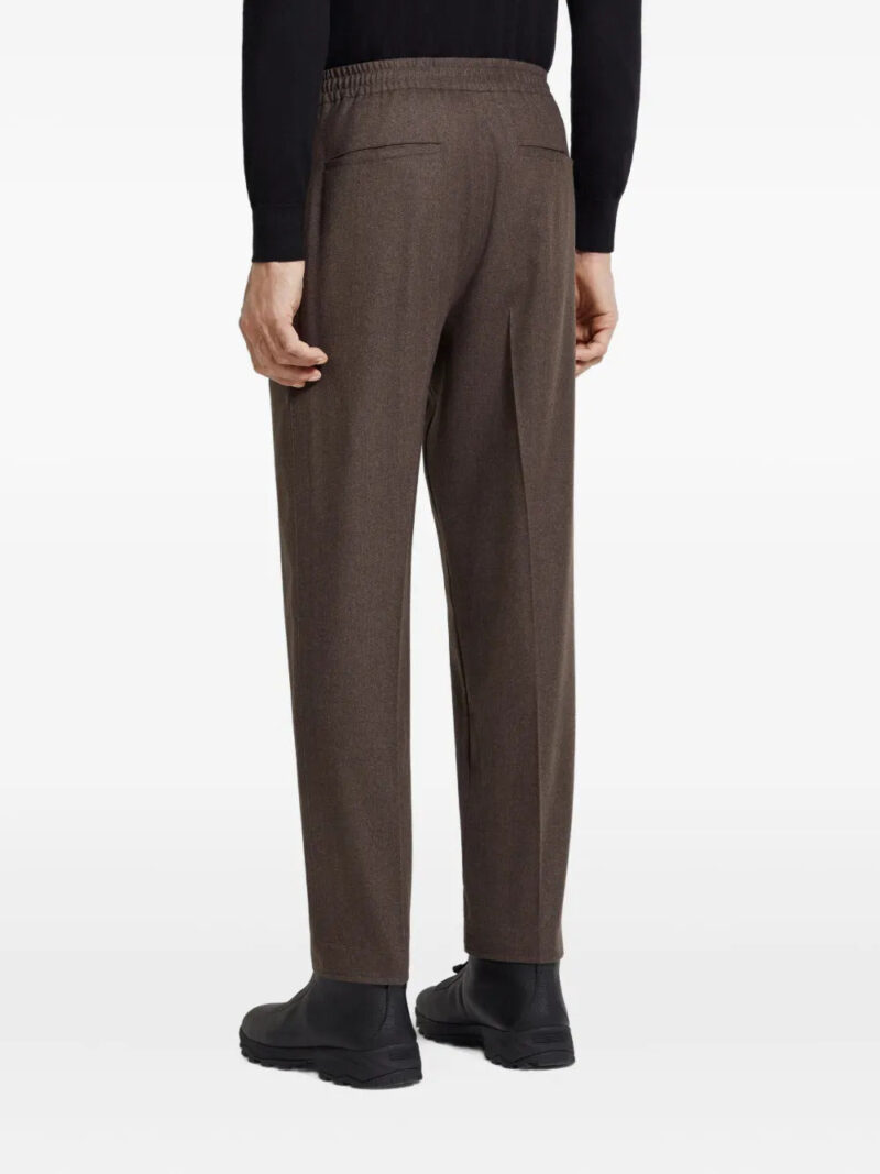 Zegna  elasticated-waistband trousers