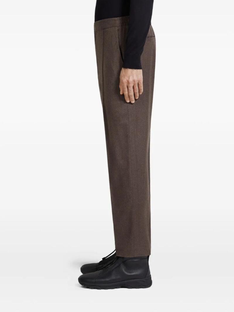 Zegna  elasticated-waistband trousers