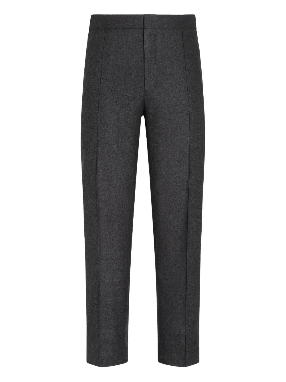 Zegna  wool-blend tapered trousers