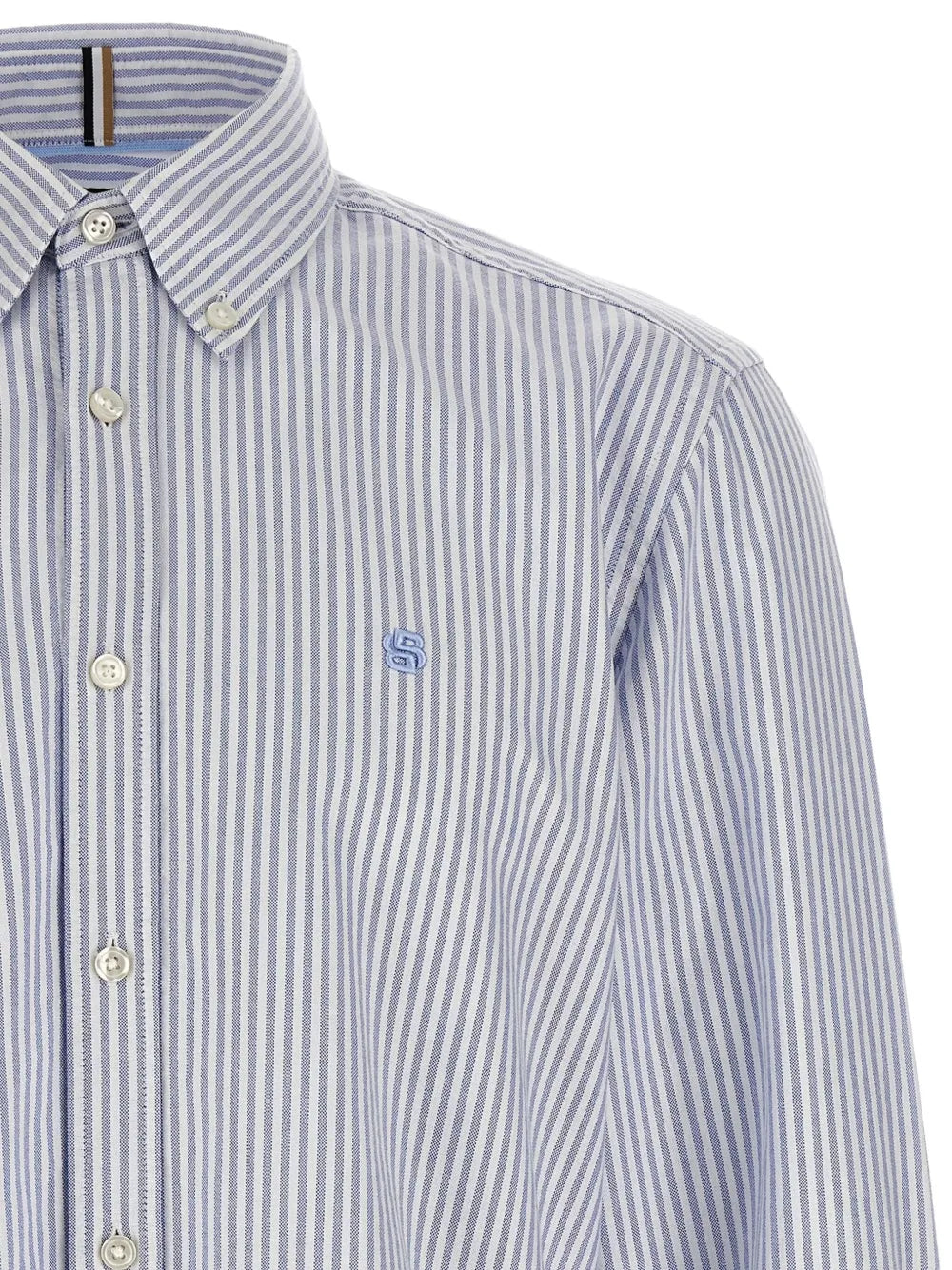 BOSS  striped button-down shirt