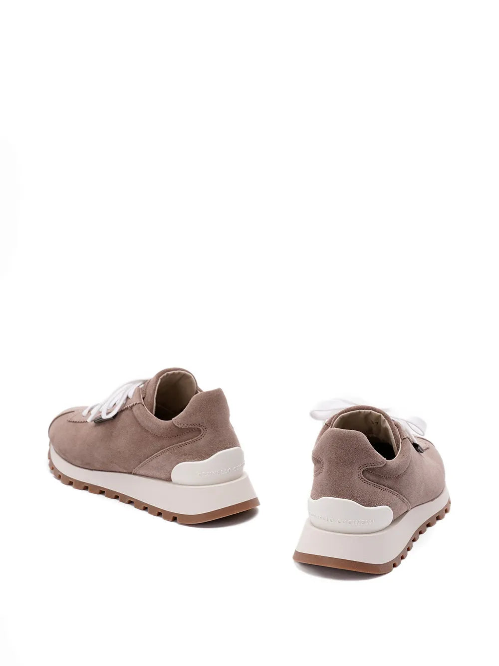 Brunello Cucinelli  suede lace-up sneakers