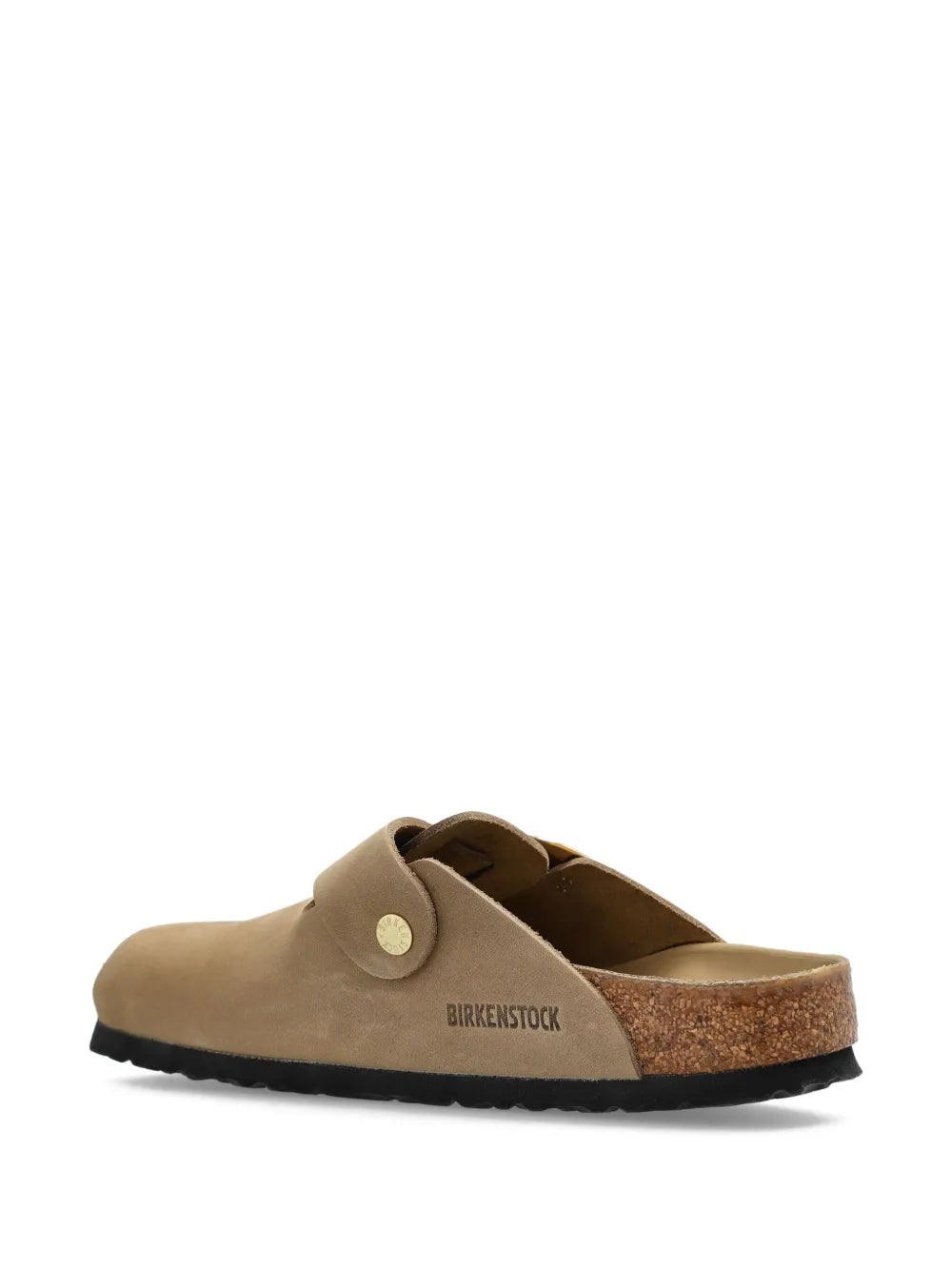 Birkenstock Boston Big Buckle suede mules