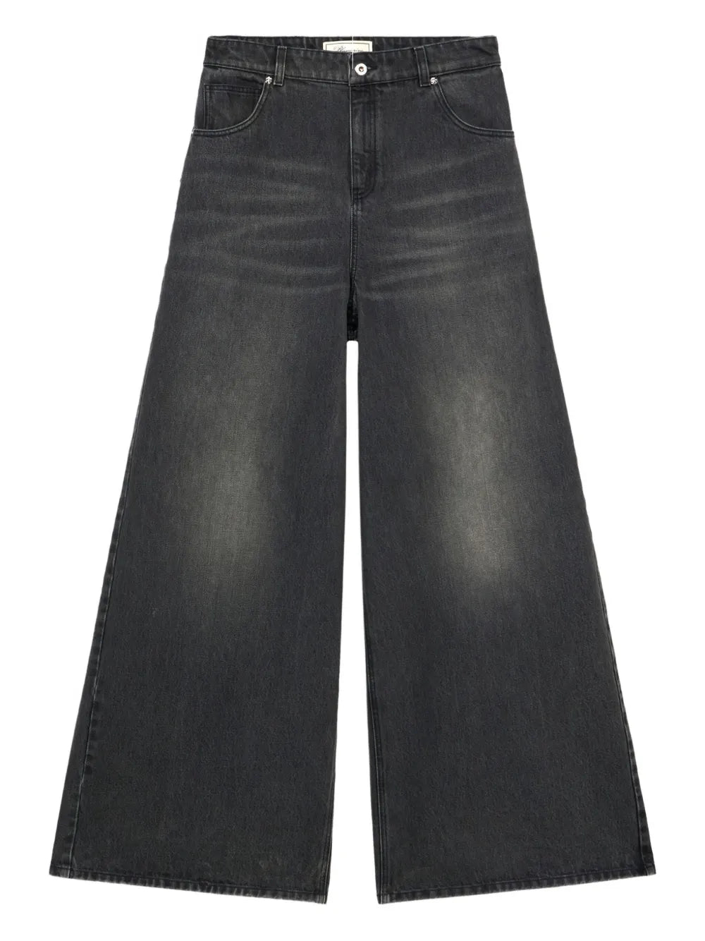Blumarine  whiskering-effect jeans