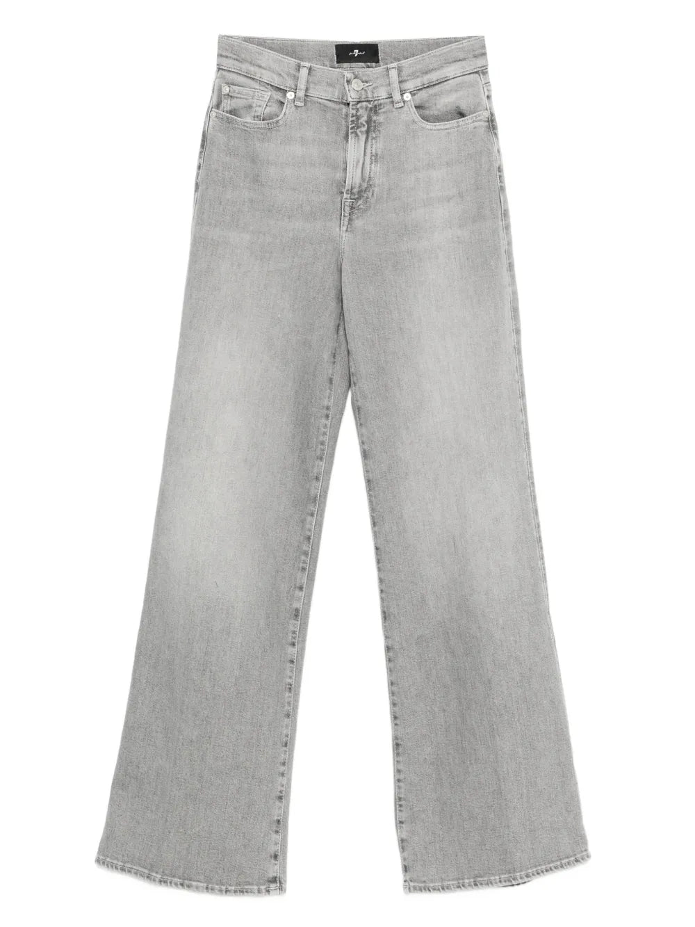 7 For All Mankind  Lotta high-waisted wide-leg jeans