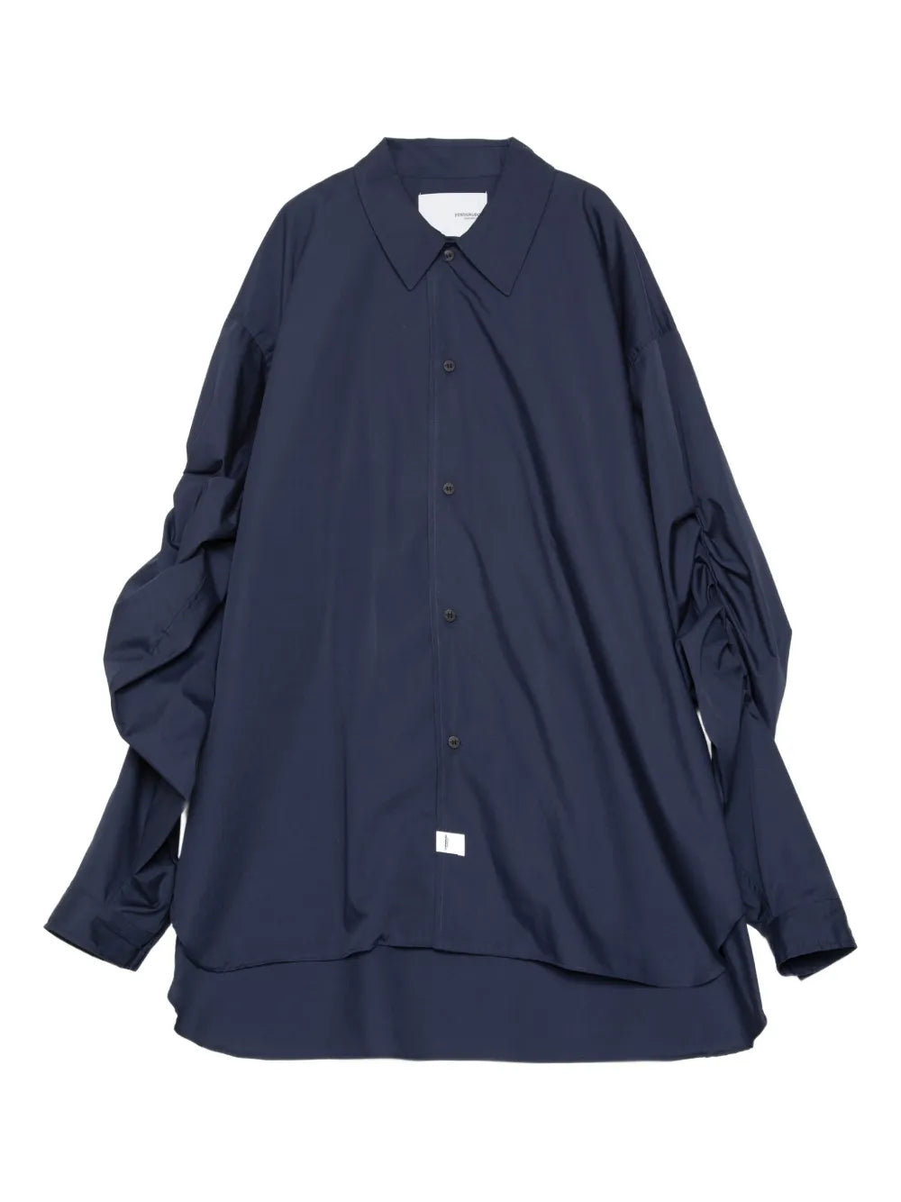 Yoshiokubo  gathered-sleeve shirt