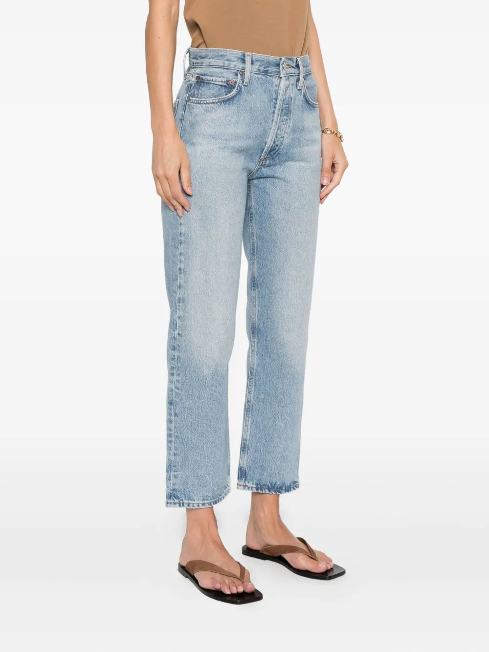 AGOLDE  cotton jeans