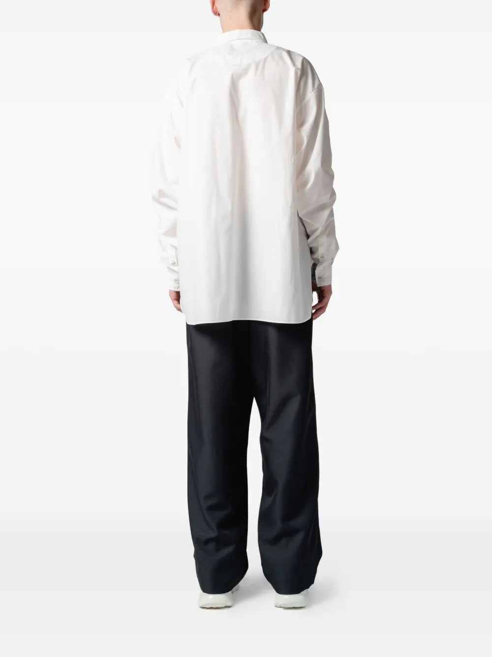Yoshiokubo  gathered-sleeve shirt