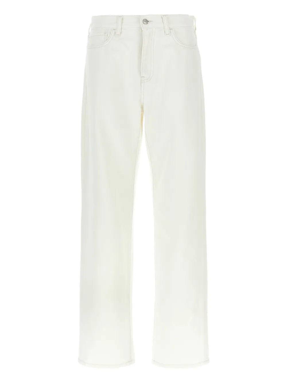 Carhartt WIP  logo-patch cotton jeans