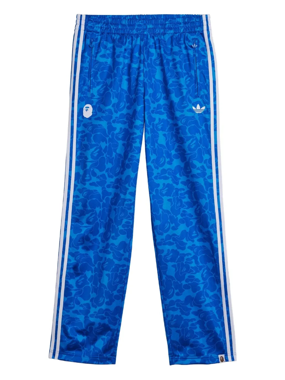 adidas  x BAPE camouflage-print side-stripe track pants