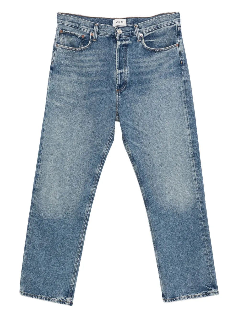 AGOLDE  fadded jeans