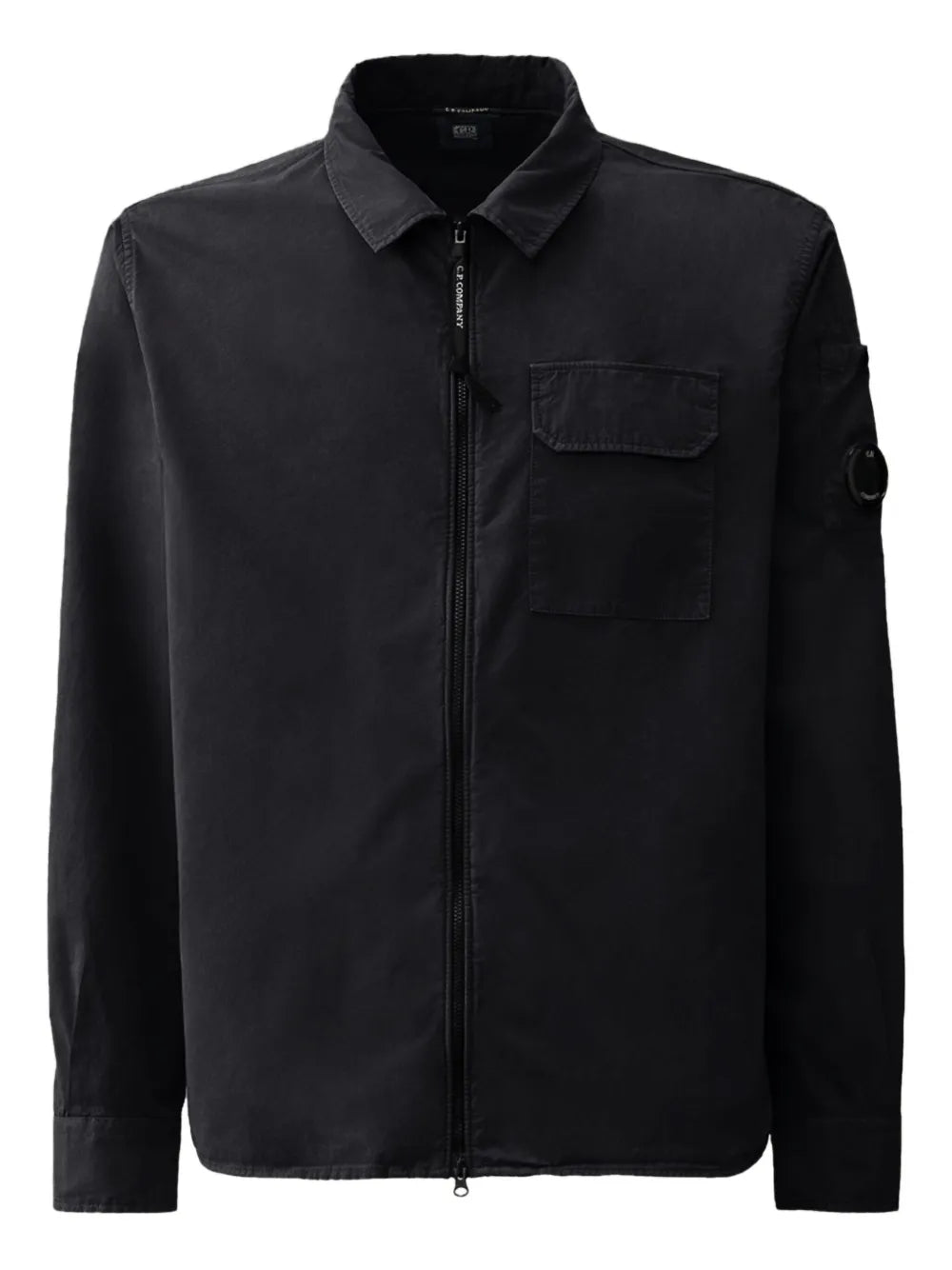 C.P. Company  zip-pocket cotton overshirt