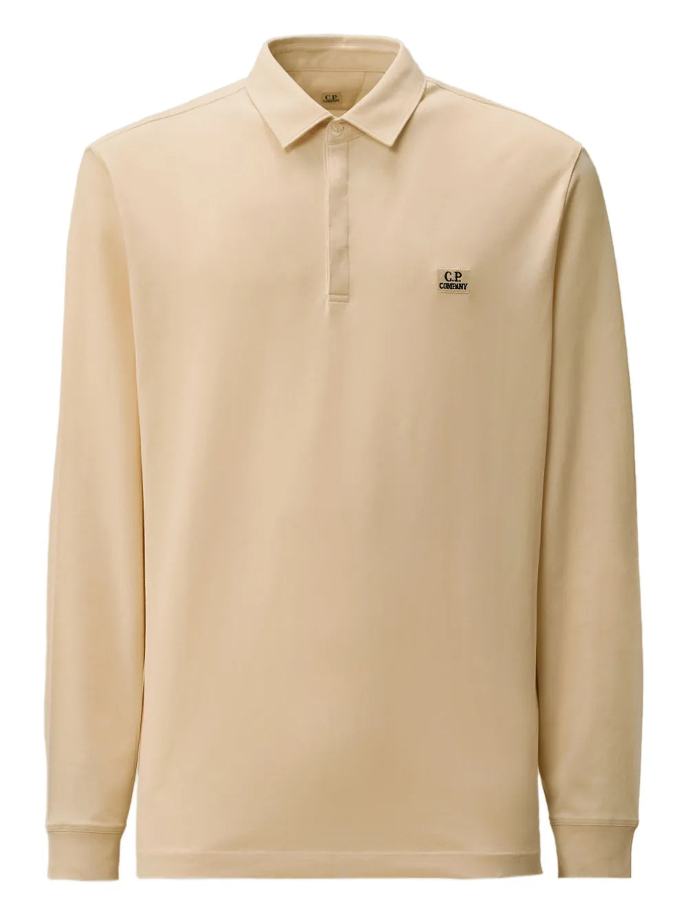 C.P. Company  long-sleeve logo polo shirt