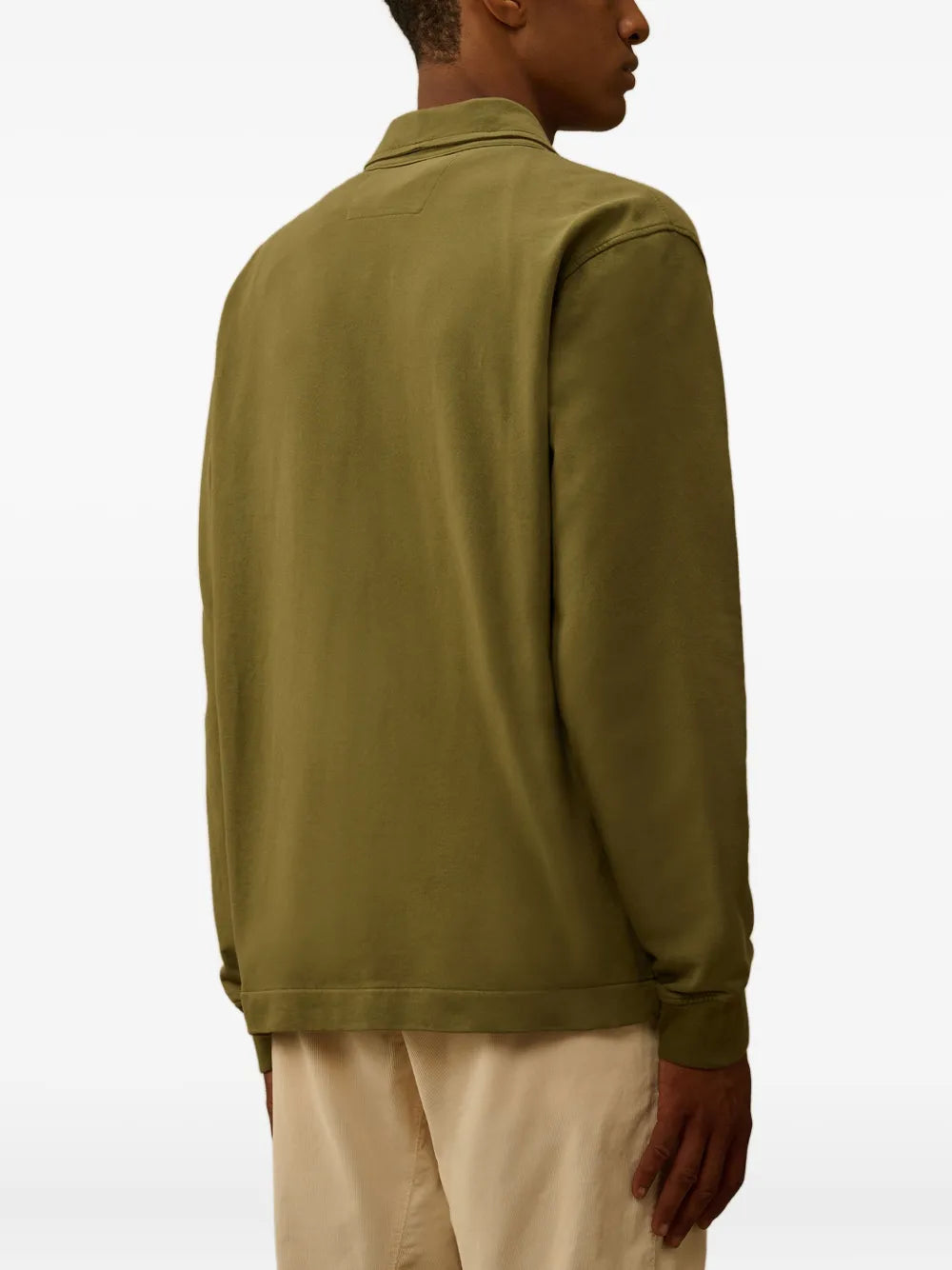 C.P. Company zip-pocket cotton overshirt