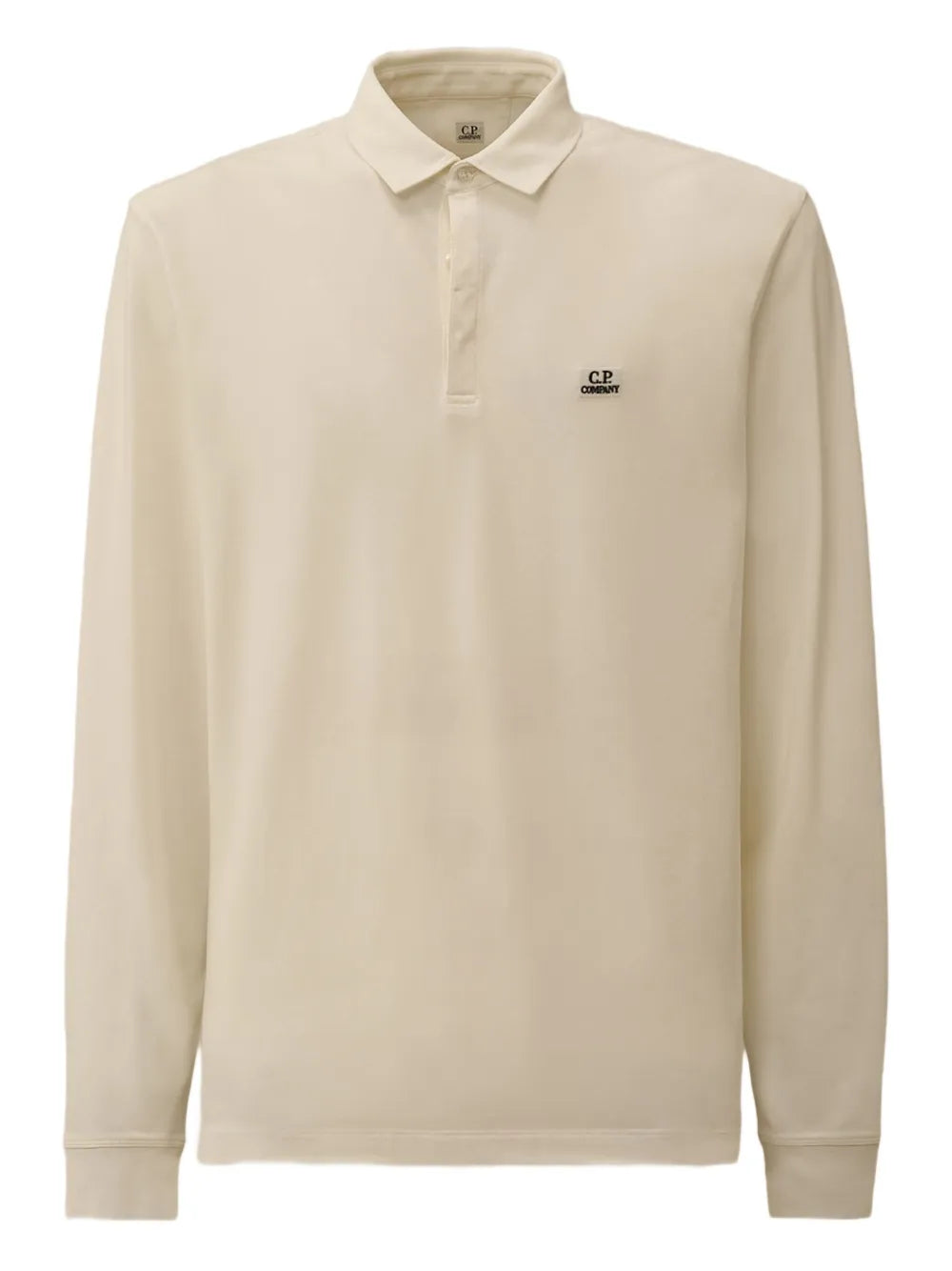 C.P. Company  long-sleeve logo polo shirt