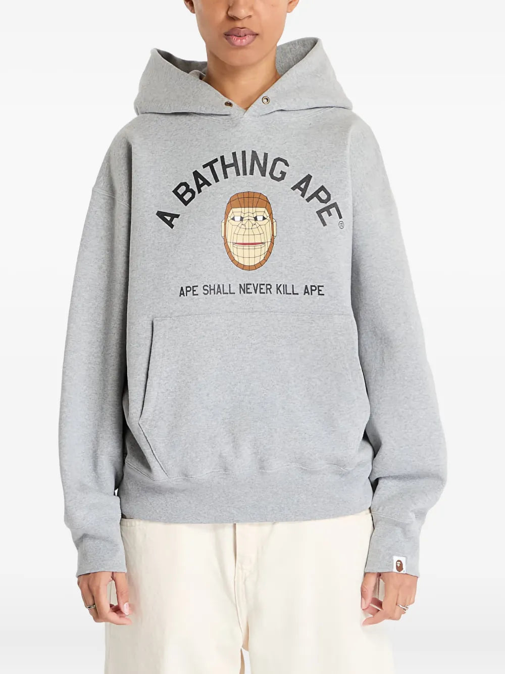 A BATHING APE® polygon ape head hoodie