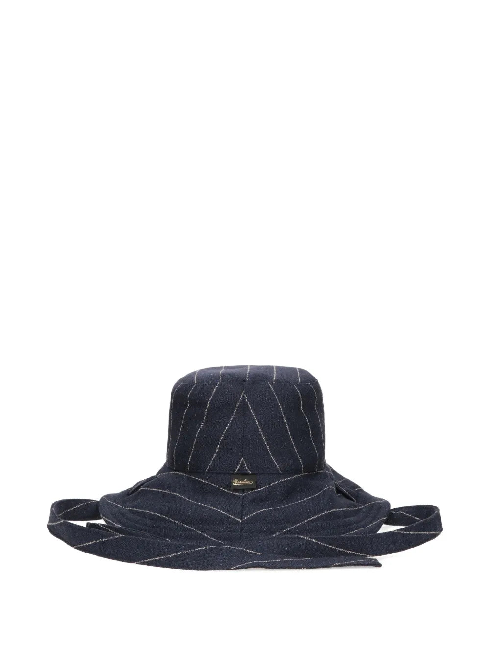 Borsalino  Vitti striped-pattern hat