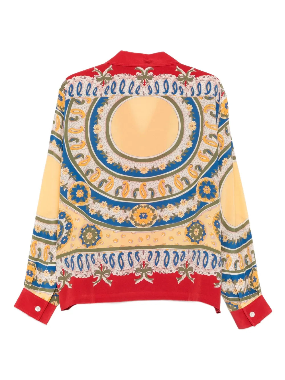 BODE  Bricolage silk shirt