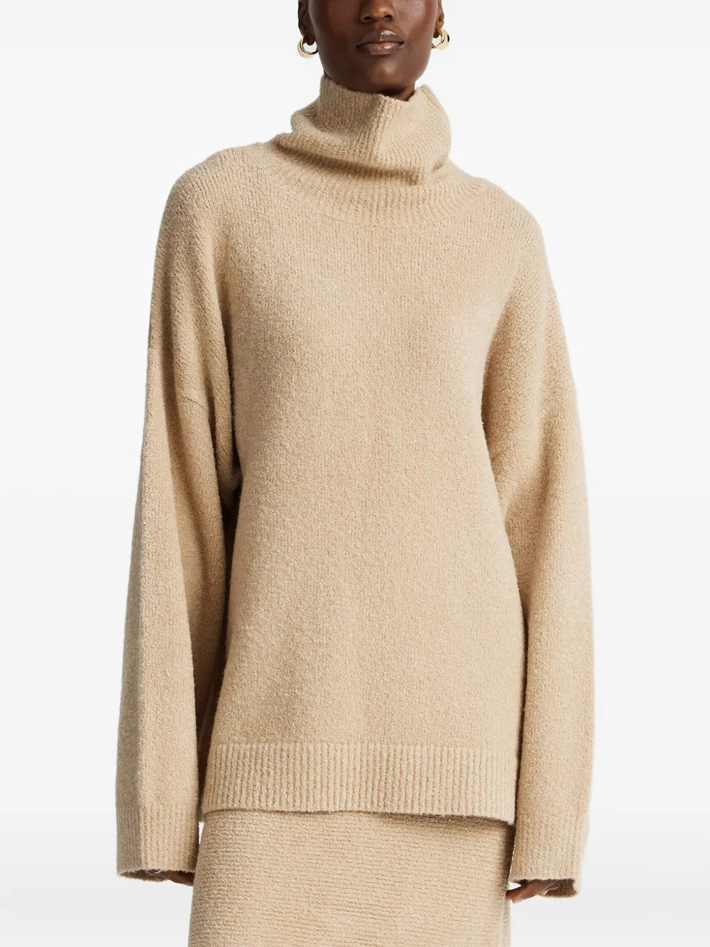 Anna Quan  turtleneck wide-sleeve jumper