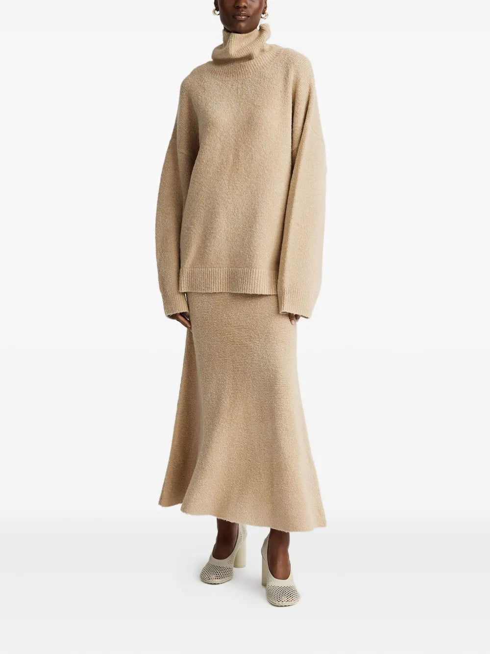 Anna Quan  turtleneck wide-sleeve jumper