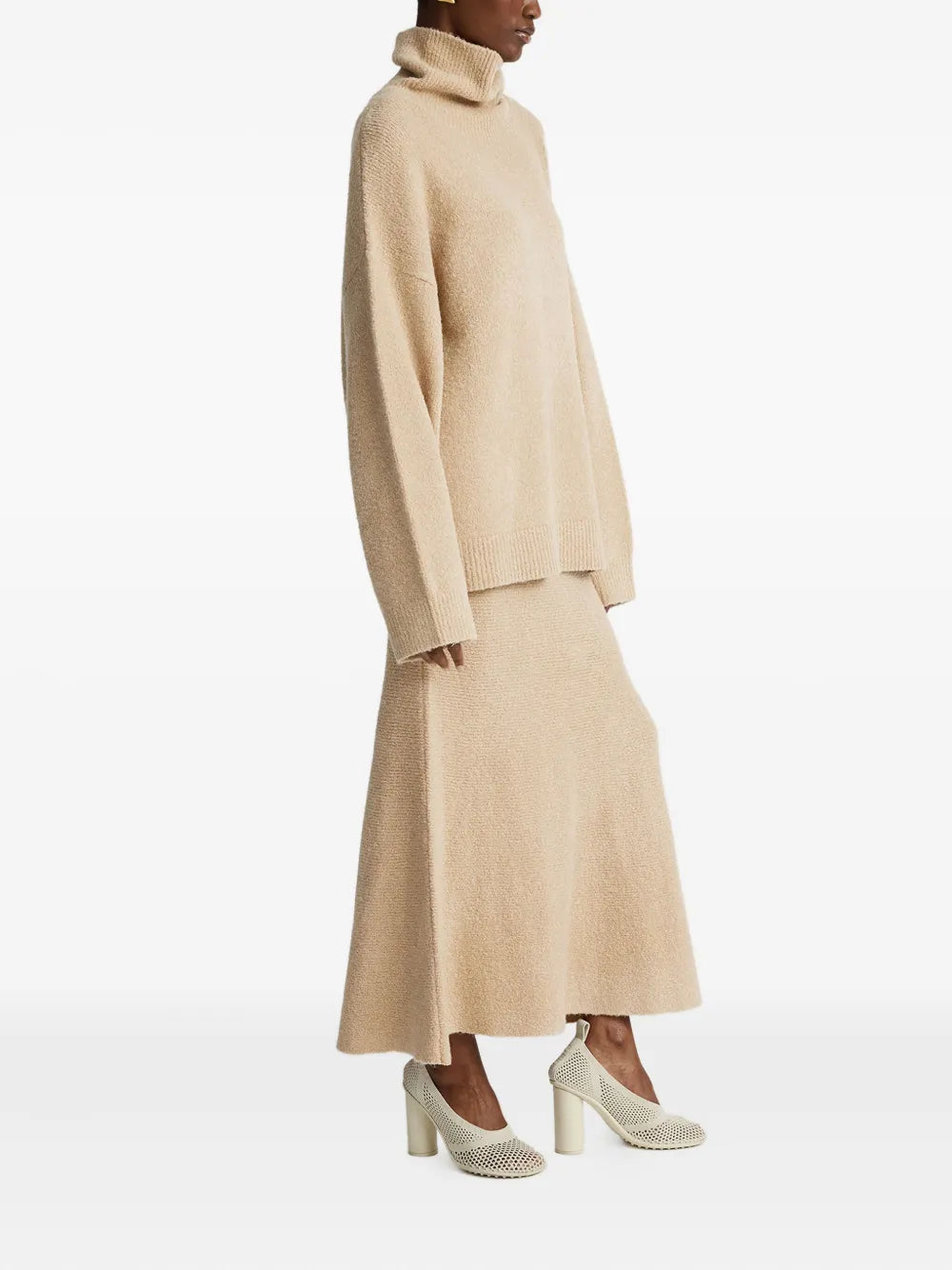 Anna Quan  turtleneck wide-sleeve jumper