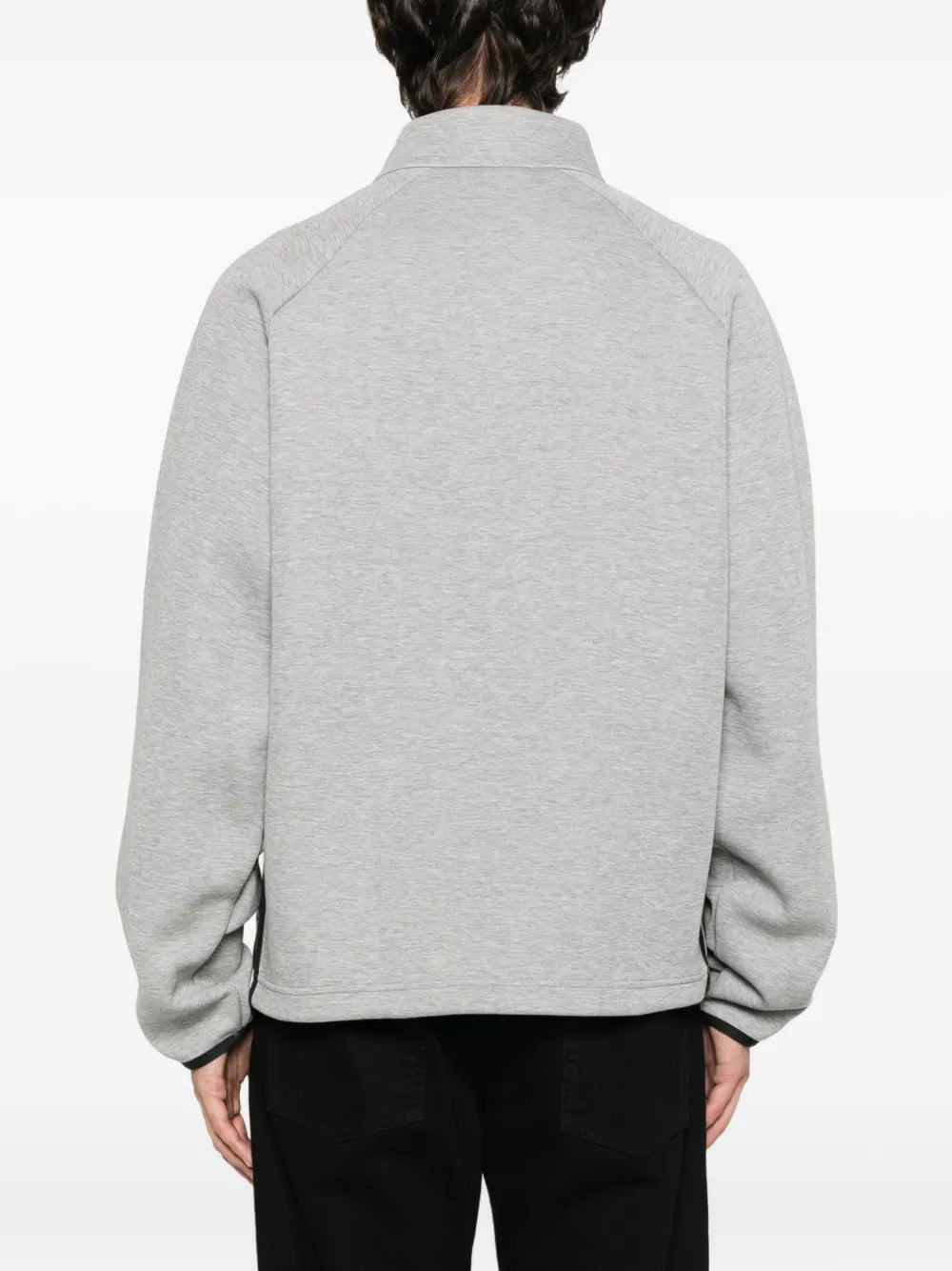 adidas  Spacer Drill half-zip side-stripe sweatshirt