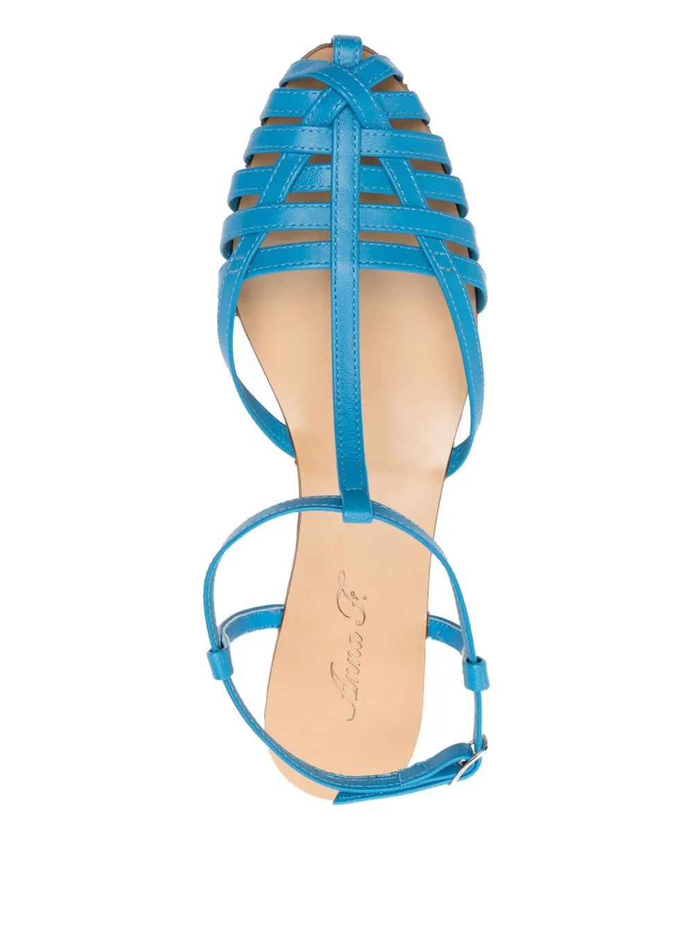 Anna F.  512 T-bar caged sandals