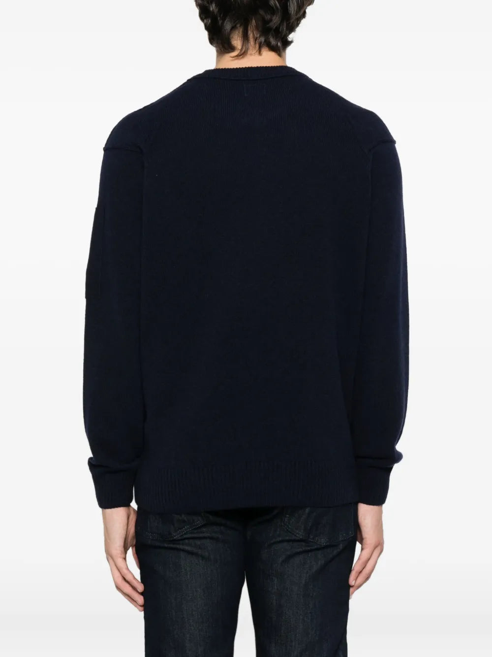 C.P. Company lens-detail crew-neck sweater