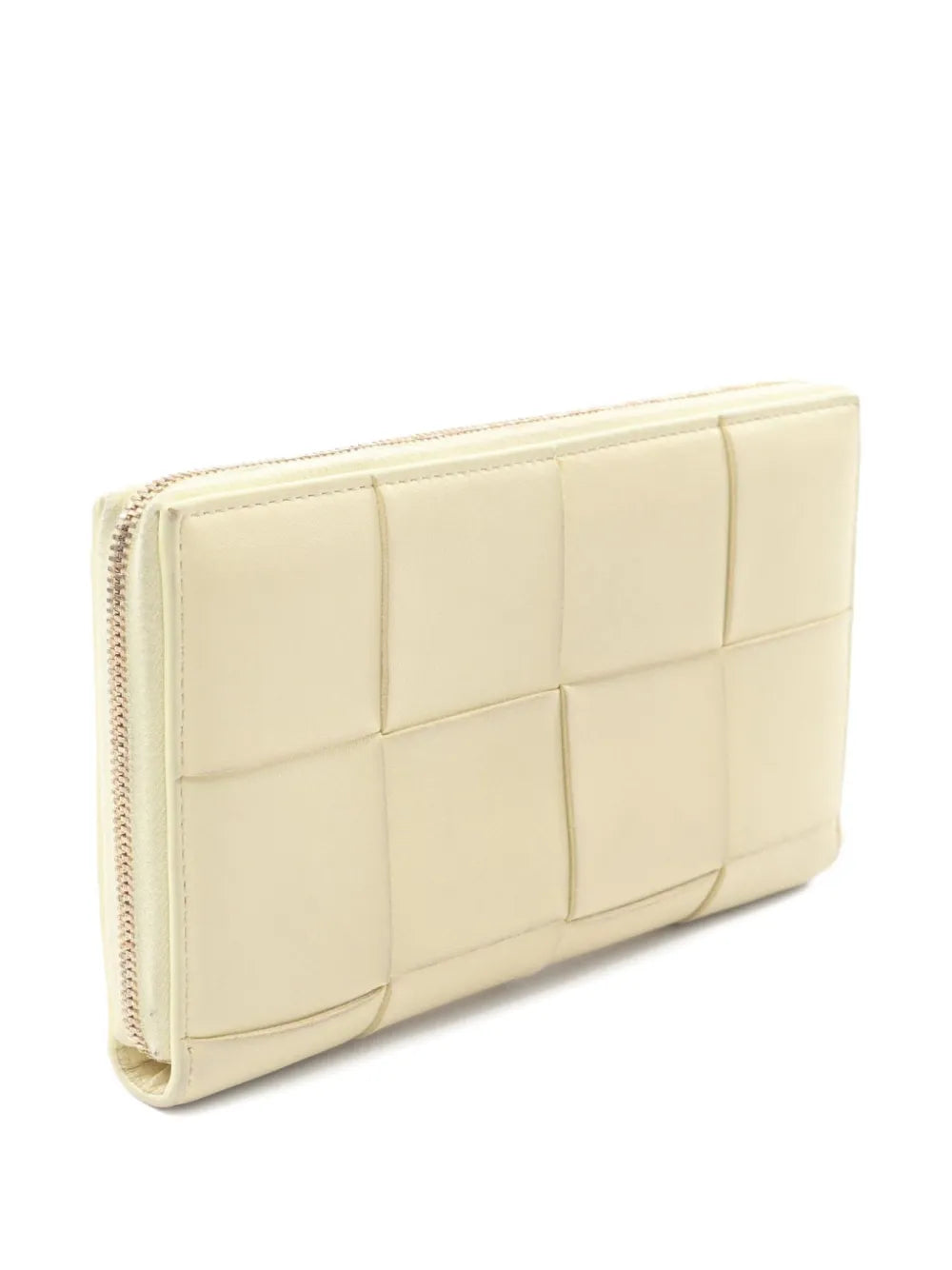 Bottega Veneta Intrecciato zip wallet