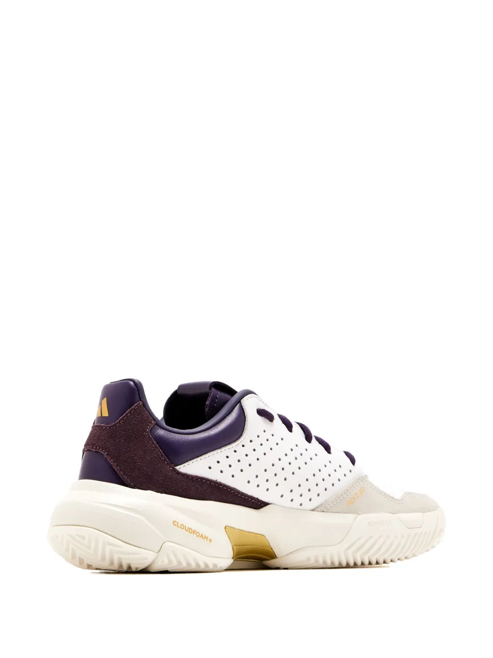 adidas  Courtjam Control 3 Premium perforated leather sneakers