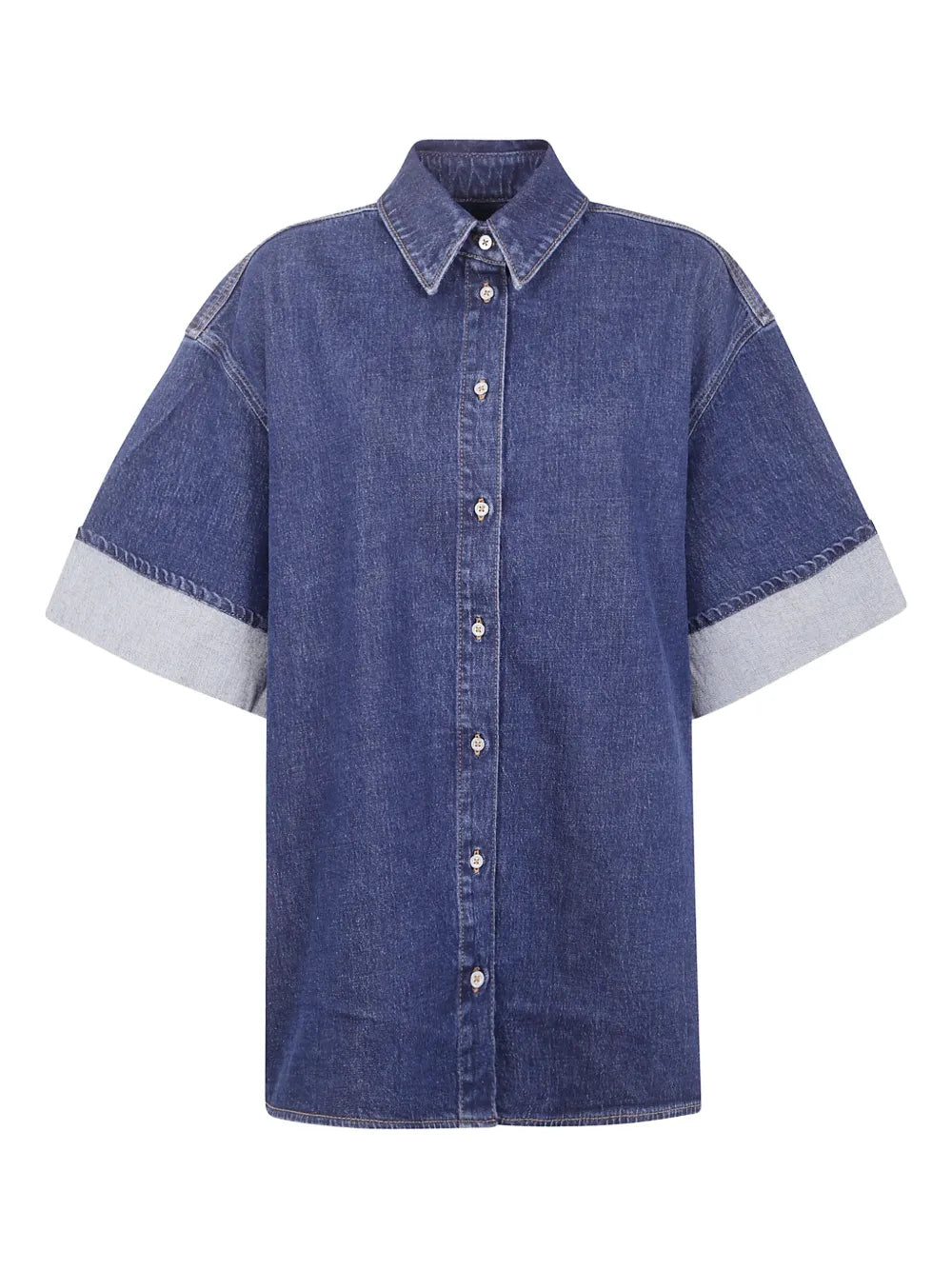 7 For All Mankind  button-cuff cotton shirt