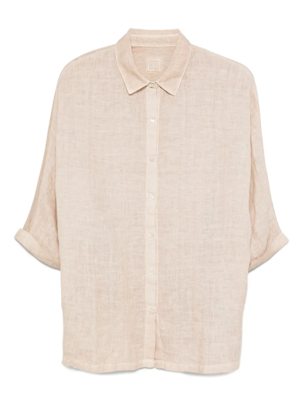 120% Lino  linen button-up shirt