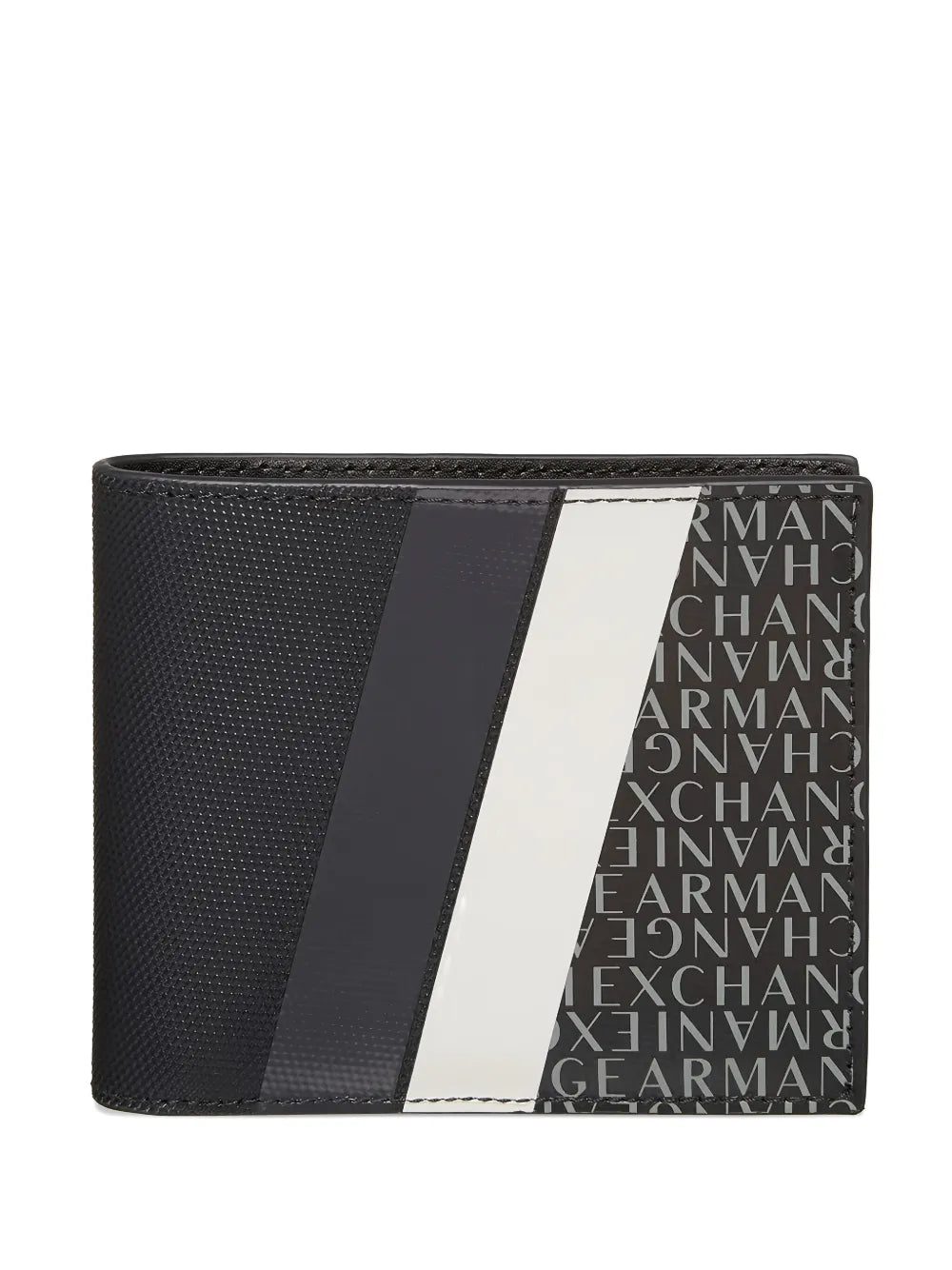 Armani Exchange  logo-print bi-fold wallet