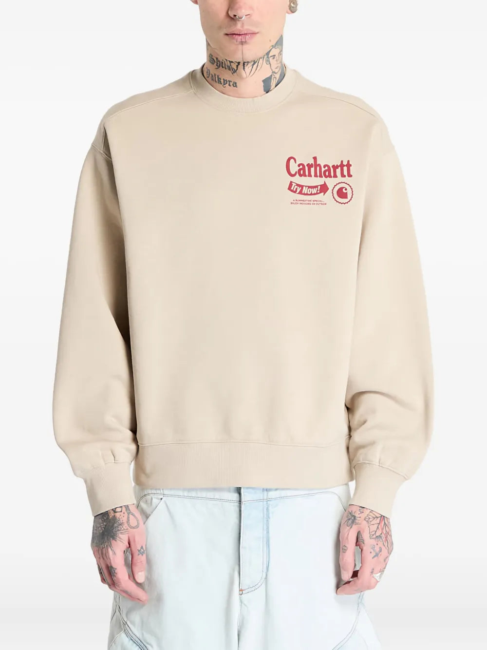 Carhartt WIP graphic-print crew-neck sweatshirt