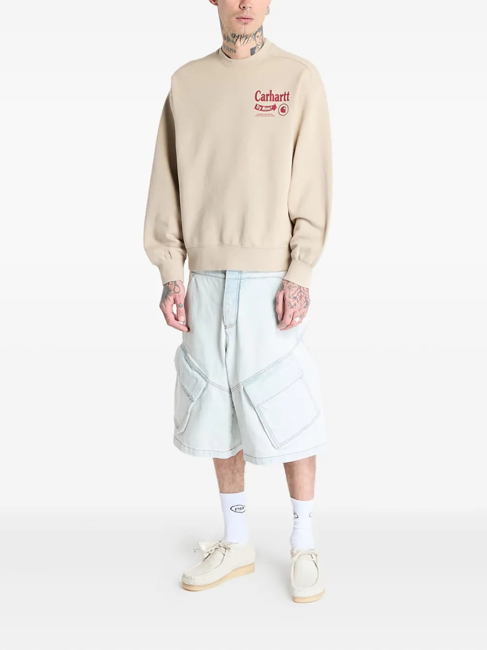 Carhartt WIP graphic-print crew-neck sweatshirt