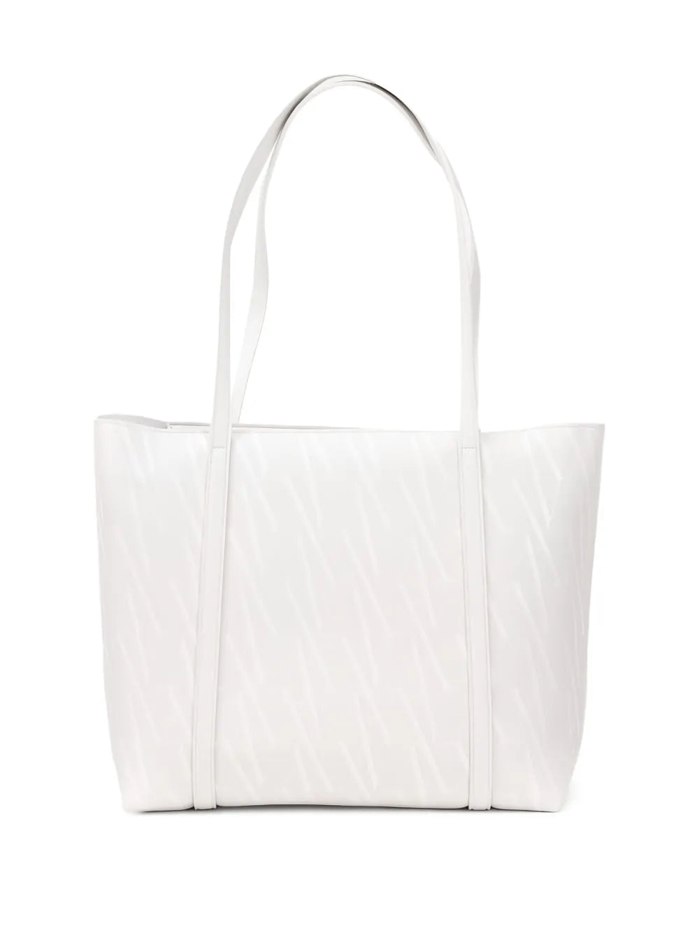 Armani Exchange monogram logo-plaque tote bag