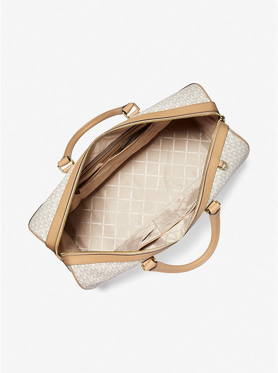 Bedford Travel Extra-Large Logo Stripe Weekender Bag